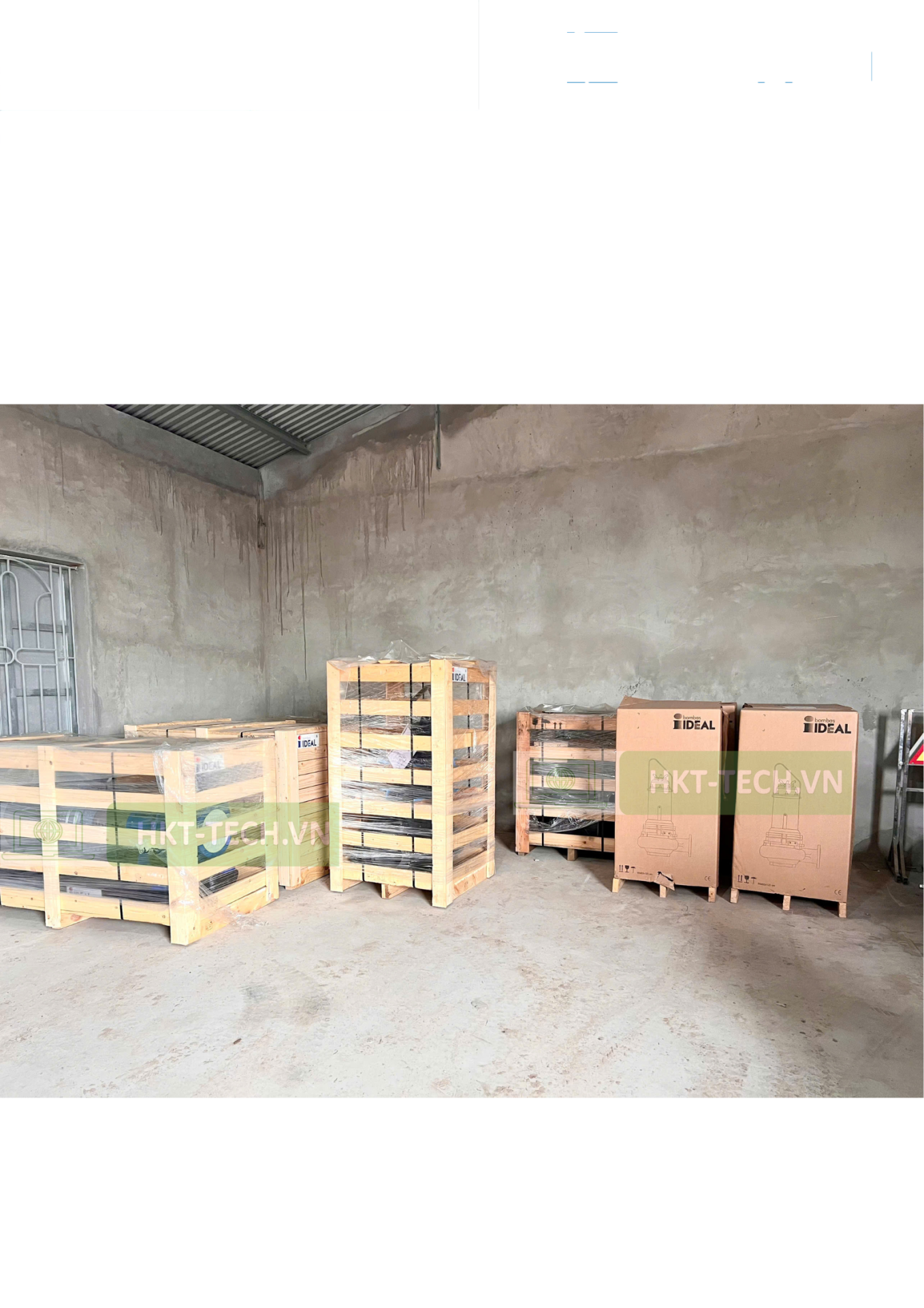 DỰ ÁN NHÀ MÁY NƯỚC ĐÔNG HƯNG