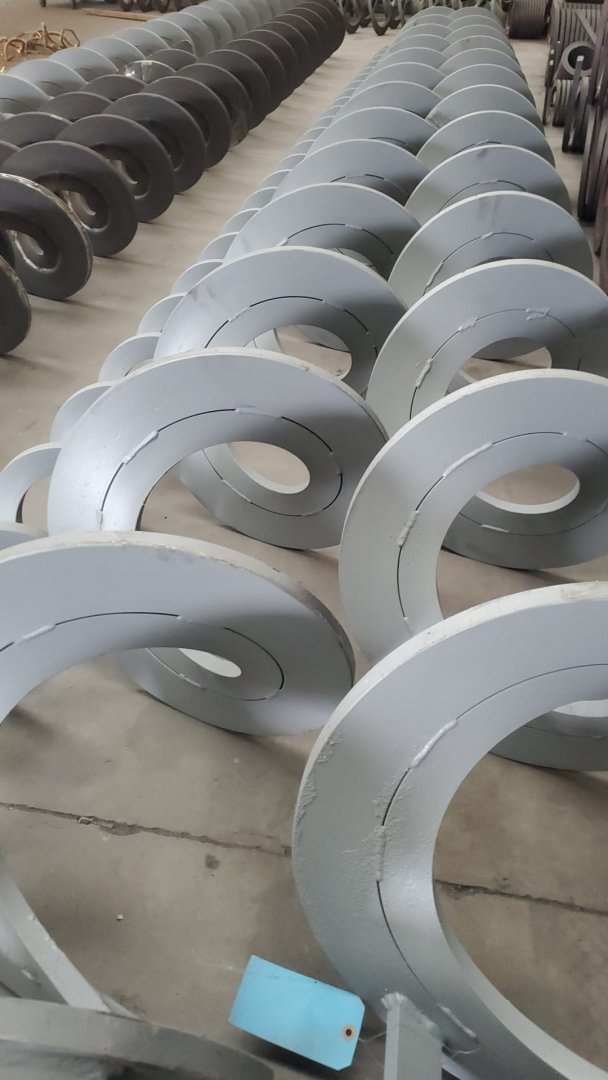 Vít tải rác chuyển động ngang