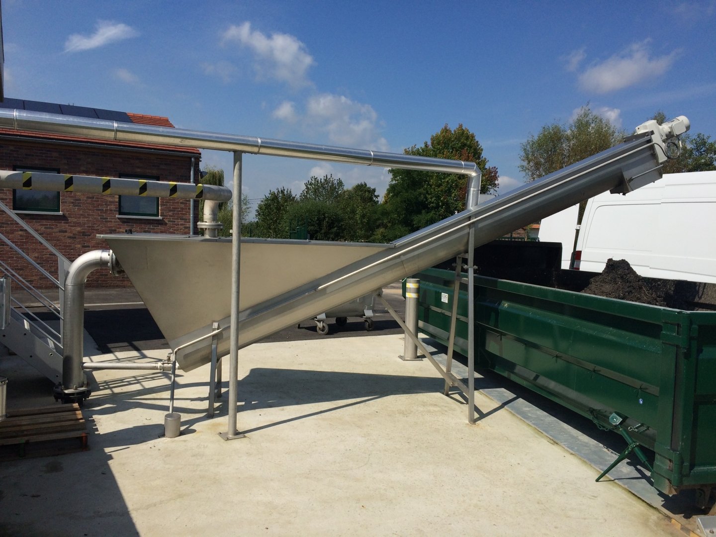 Thiết bị tách cát vít không trục