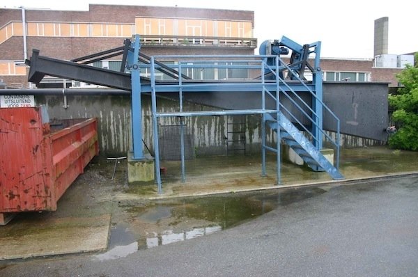 Thiết bị tách cát loại máy cào