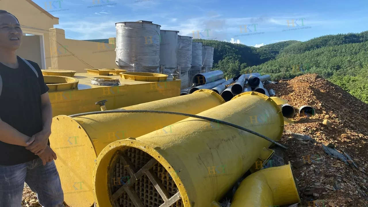 Dự án nhà máy nước Hương Khê