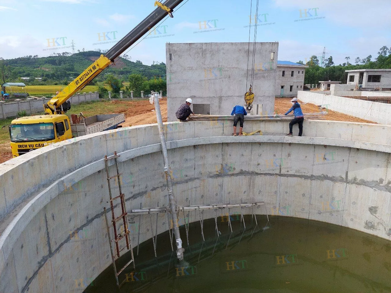 Dự án nhà máy xử lý nước thải khu đô thị Núi Thành