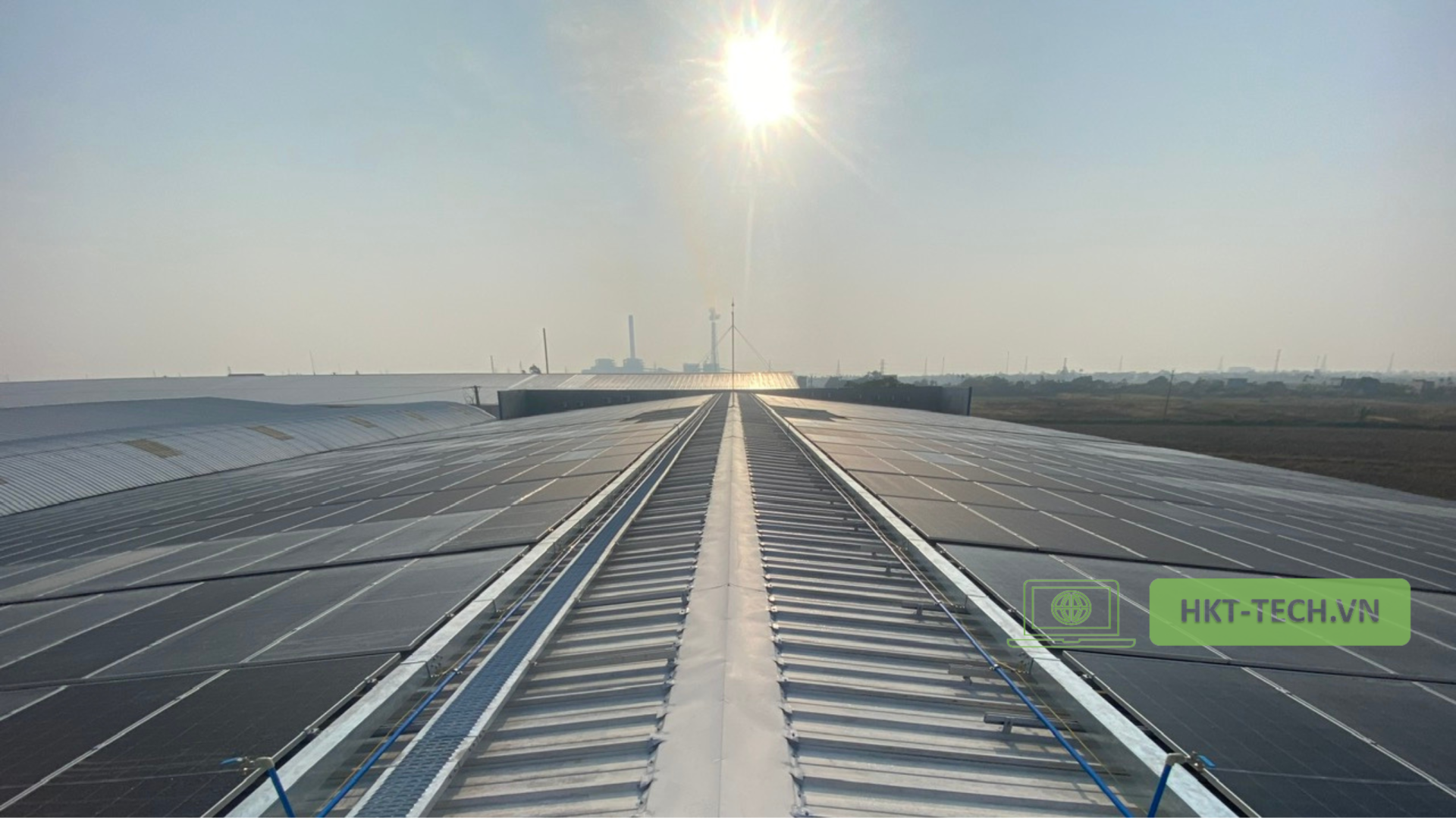 Dự án điện mặt trời áp mái 500kWp