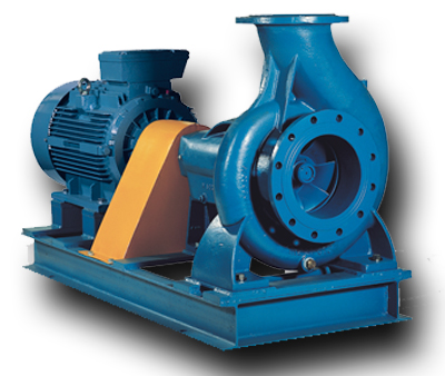 Bơm ly tâm trục ngang khớp nối rời RNI