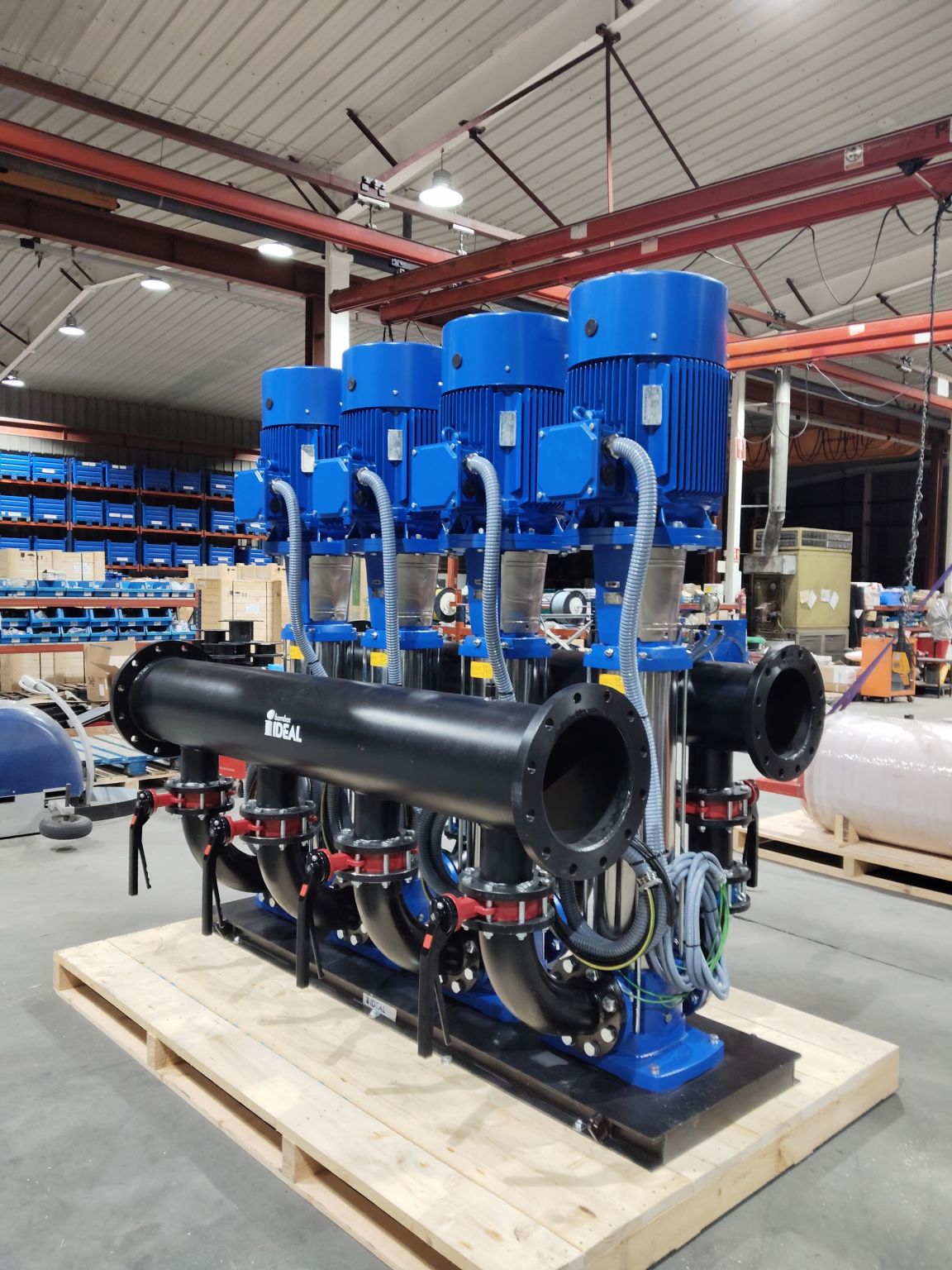 Bơm trục đứng đa tầng cánh VIP-V, NLV, NXA, NXV, NLX