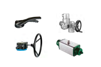 Thiết bị vận hành cơ cấu van bướm