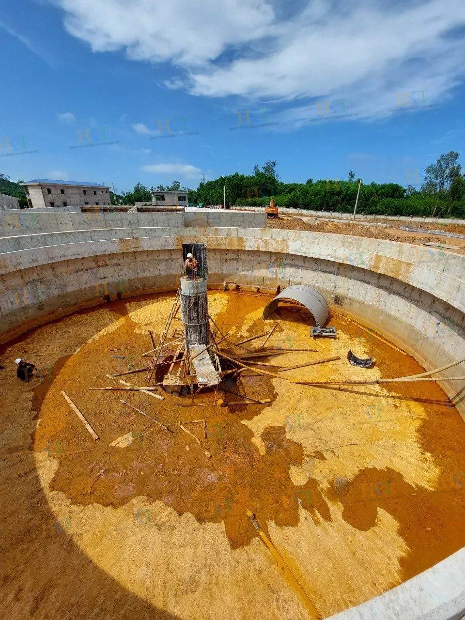 Dự án nhà máy xử lý nước thải khu đô thị Núi Thành