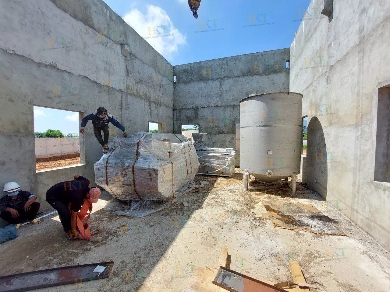 Dự án nhà máy xử lý nước thải khu đô thị Núi Thành