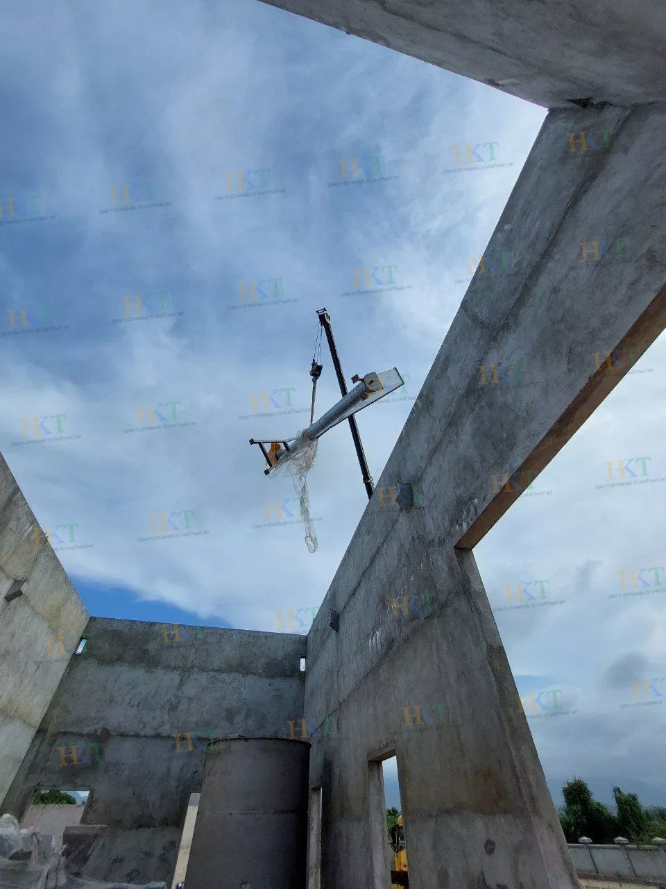 Dự án nhà máy xử lý nước thải khu đô thị Núi Thành