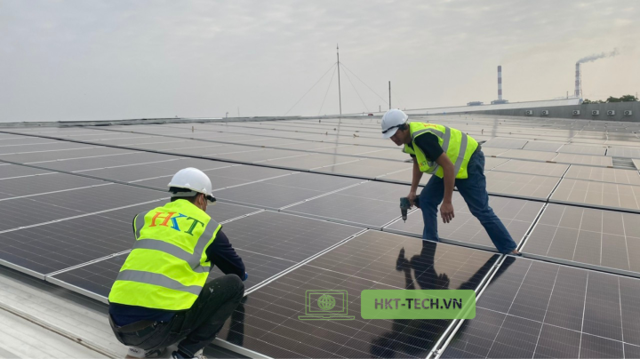 Dự án điện mặt trời áp mái 500kWp