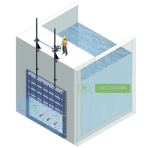 Van cửa phai kích thước trên W2500mm x H2500mm