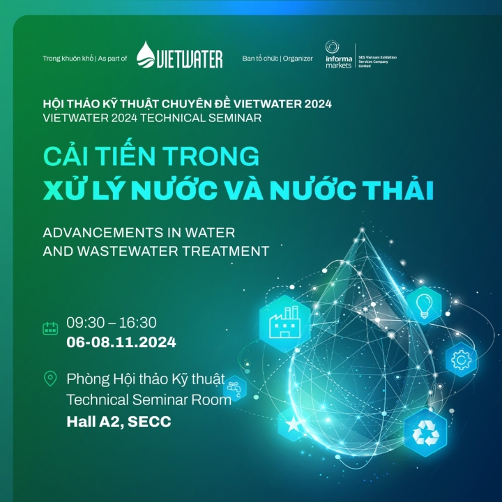 Hội thảo: Tái sử dụng nước đáp ứng phát triển bền vững ngành nước